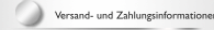 Versand- und Zahlungsinformationen